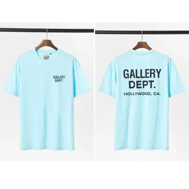 Gallery Dept. Gallery Dept. Light Blue 'Hollywood, CA' T-Shirt Blue - 1