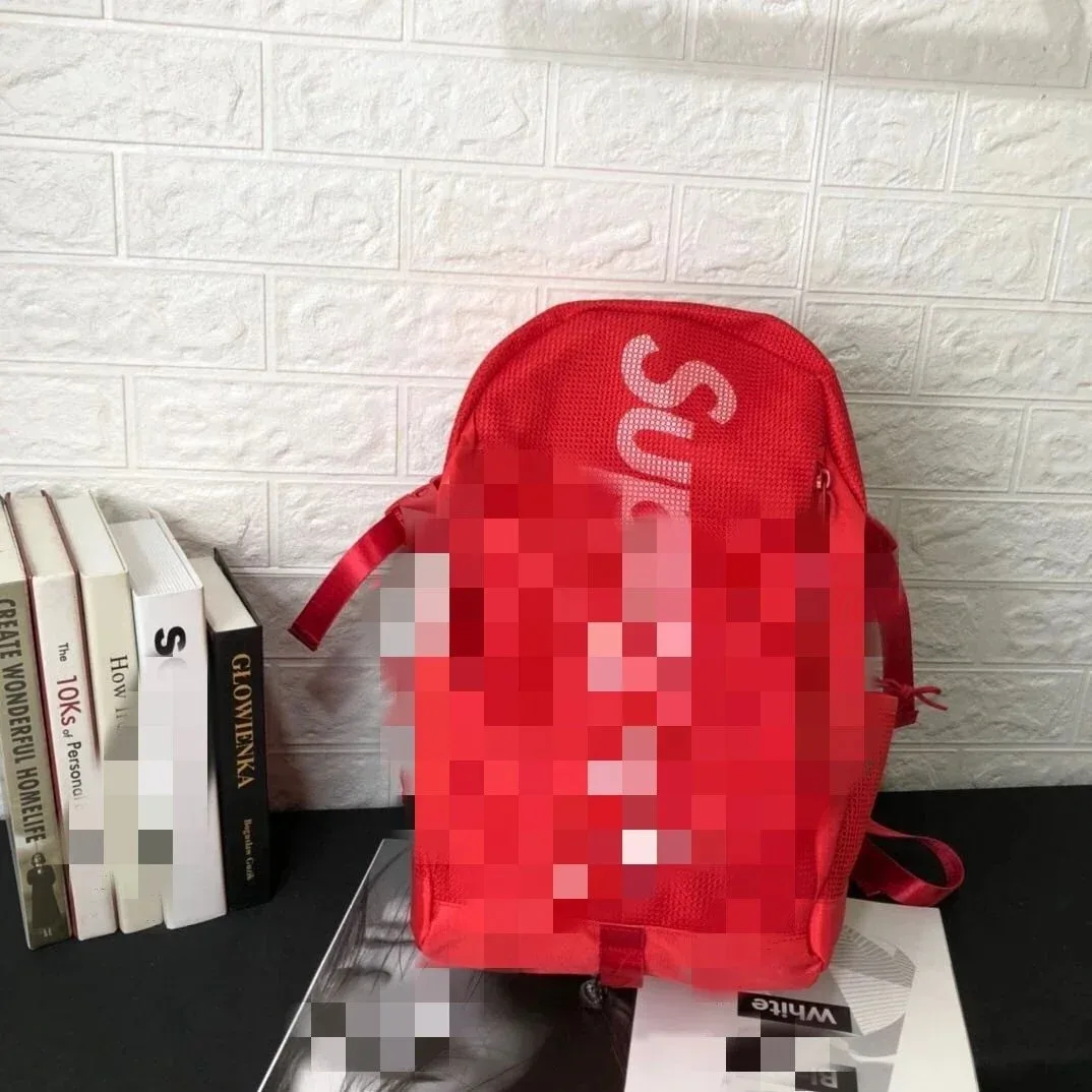 Supreme Supreme Box Logo Red Backpack Red