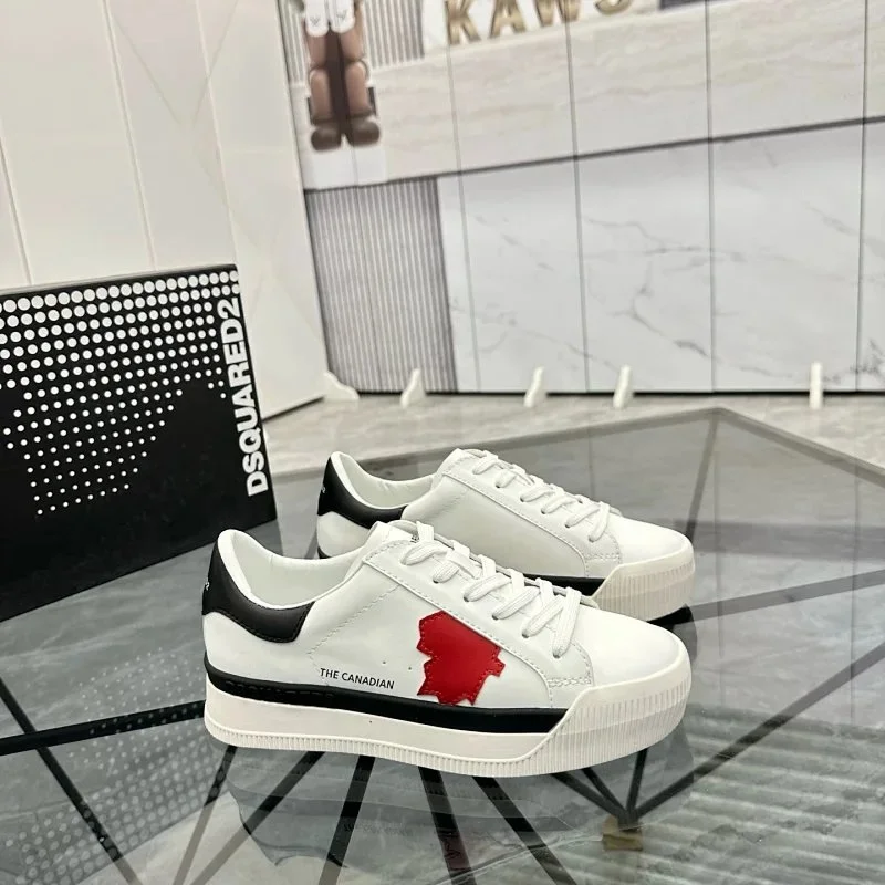 DSQUARED2 DSQUARED2 The Canadian White/Red Sneakers White - 1