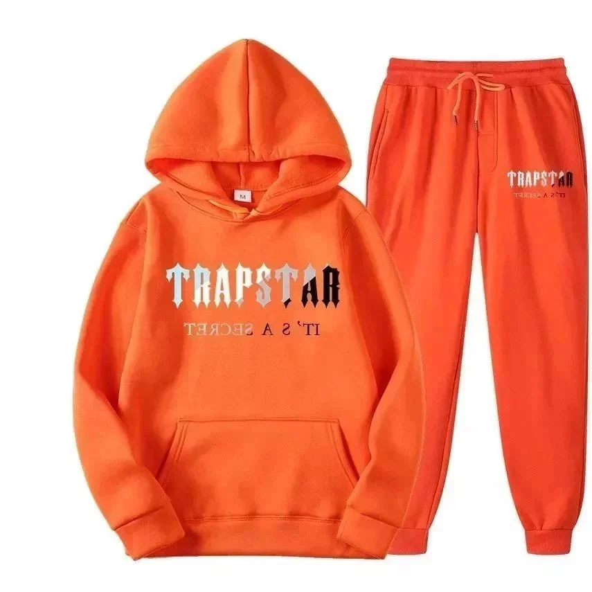 Trapstar Trapstar Orange 'It's a Secret' Tracksuit Set Orange - 1