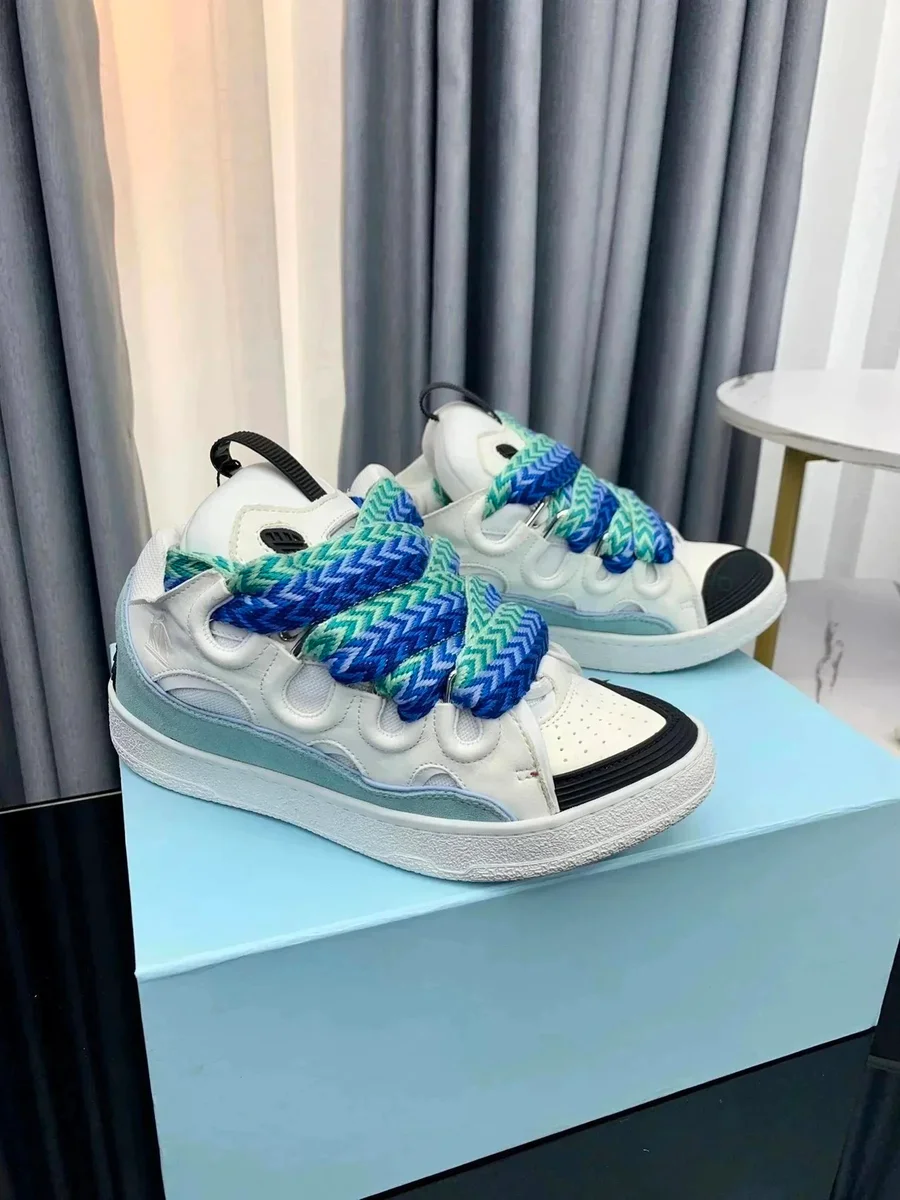 Other Unisex TH081260190 White & Blue Sneakers White - 1