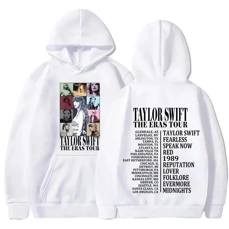 Other Taylor Swift The Eras Tour White Hoodie White - 1