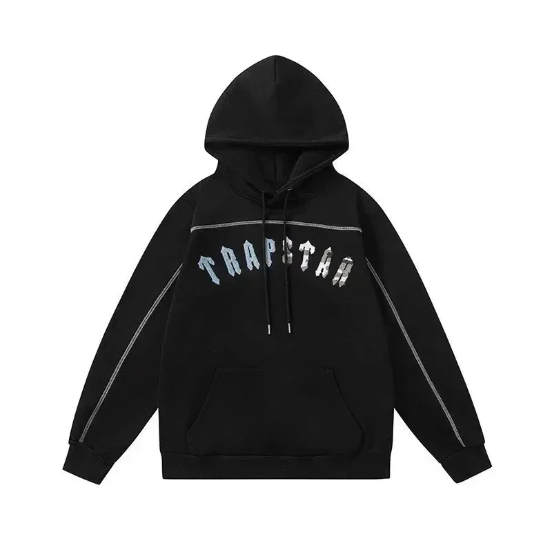 Trapstar Trapstar Black TRAPSTAR Hoodie Sweatshirt Black - 1