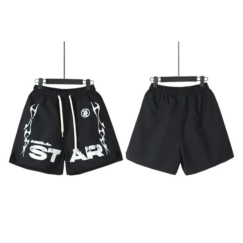 Other Black Star Print Shorts Black - 1