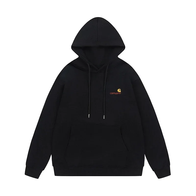Carhartt Carhartt Black Classic Logo Hoodie Black - 1