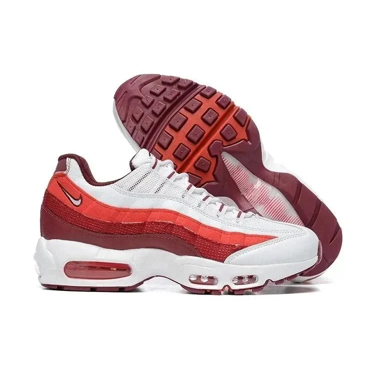 Nike Nike Air Max 95 Burgundy/Red/White Sneakers Multicolor