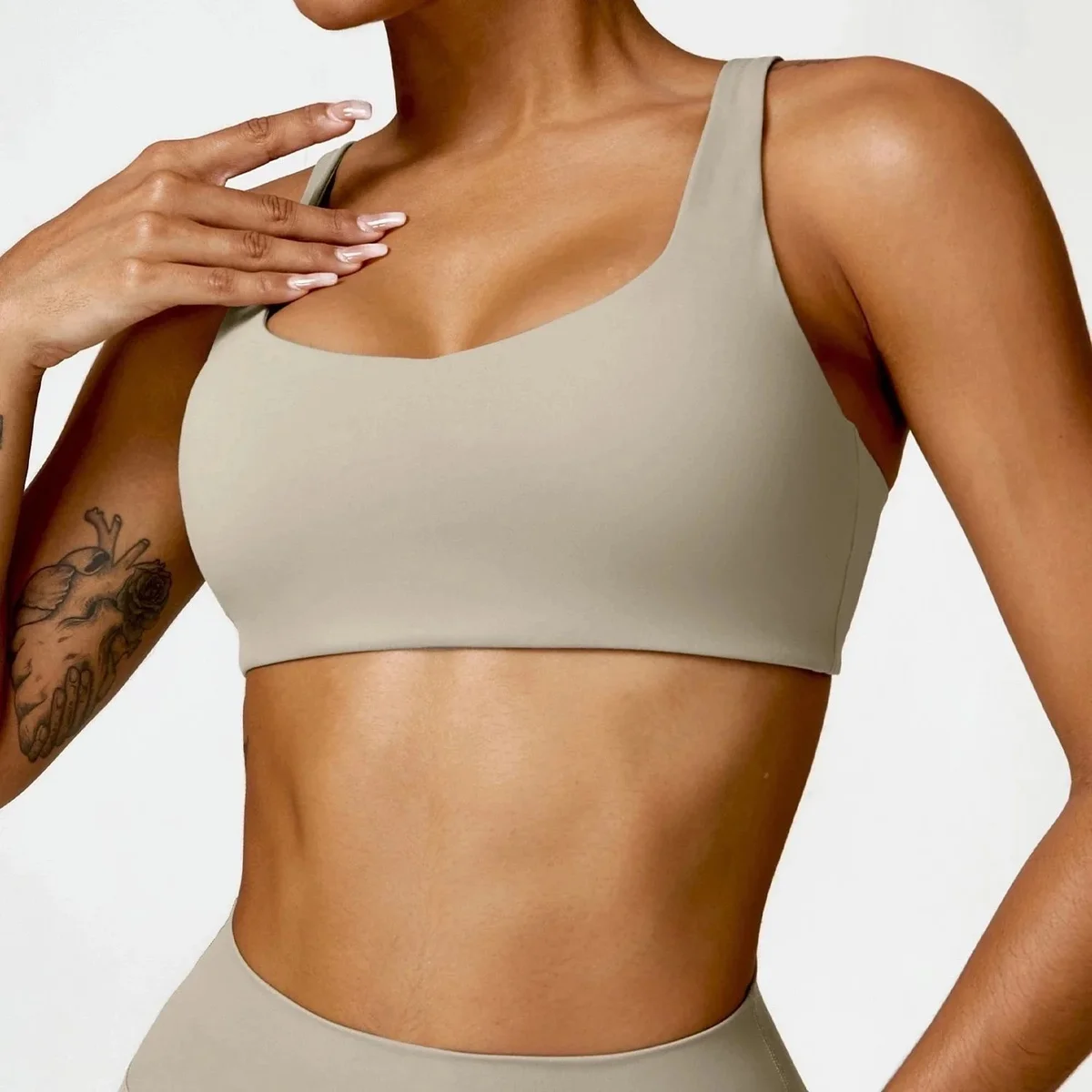 Other Sports Bra Camel Brown Underwear Beige - 1