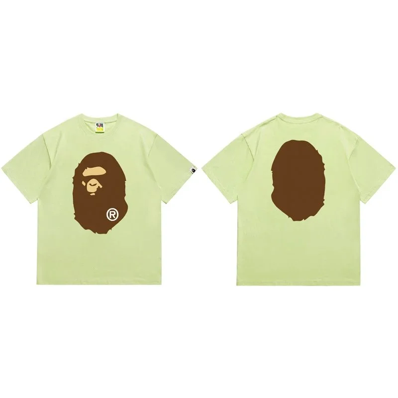 A Bathing Ape BAPE STA 175浅绿 T-Shirt Green - 1
