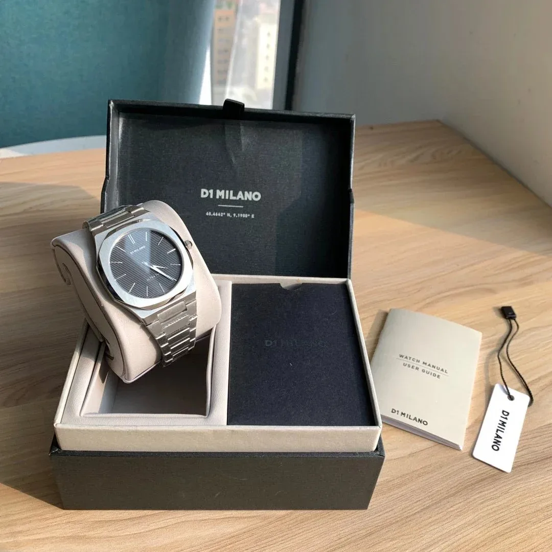 D1 Milano D1 Milano Silver Dial Stainless Steel Watch Silver - 1