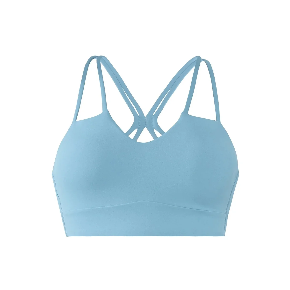 Other Cropped Sports Bra in潮青色 Blue - 1