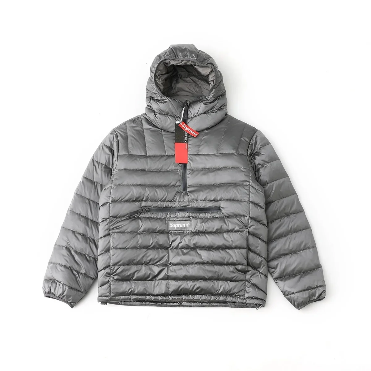 Supreme SUP-21 Grey Puffer Jacket