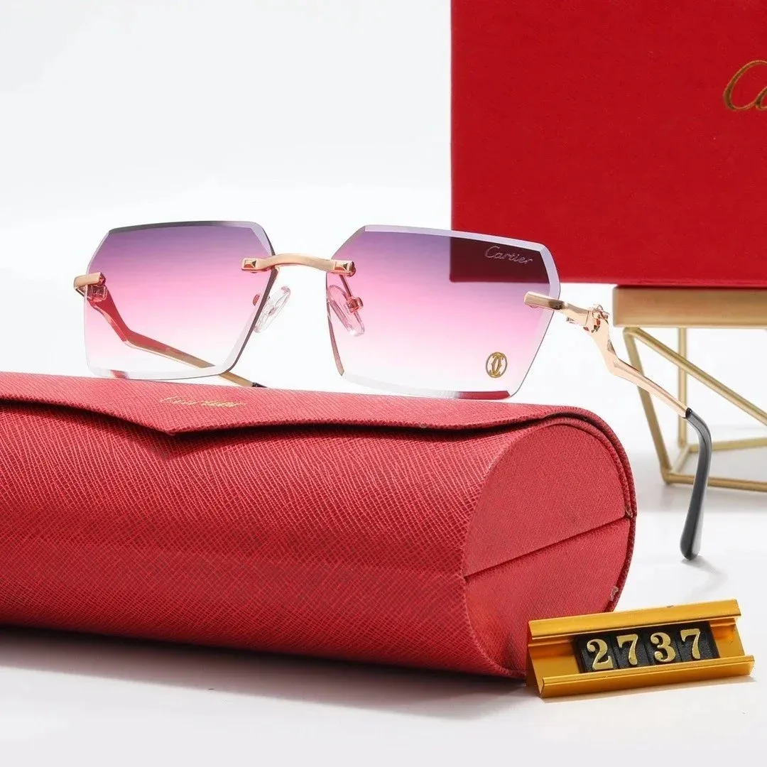 Cartier Cartier Soleil Blanc Gradient Pink Sunglasses Pink - 1