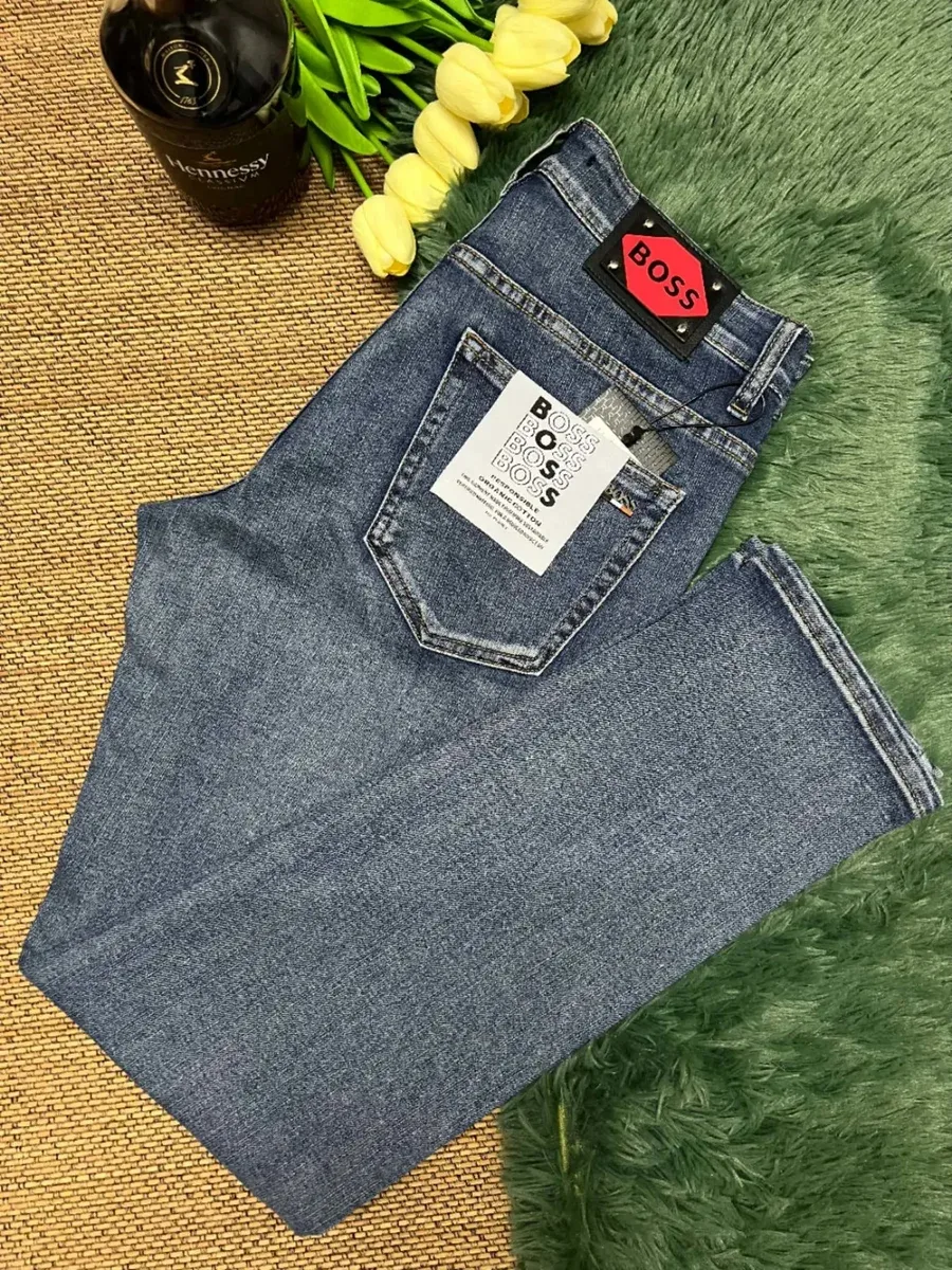 Hugo Boss Boss Classic Blue Denim Jeans Blue