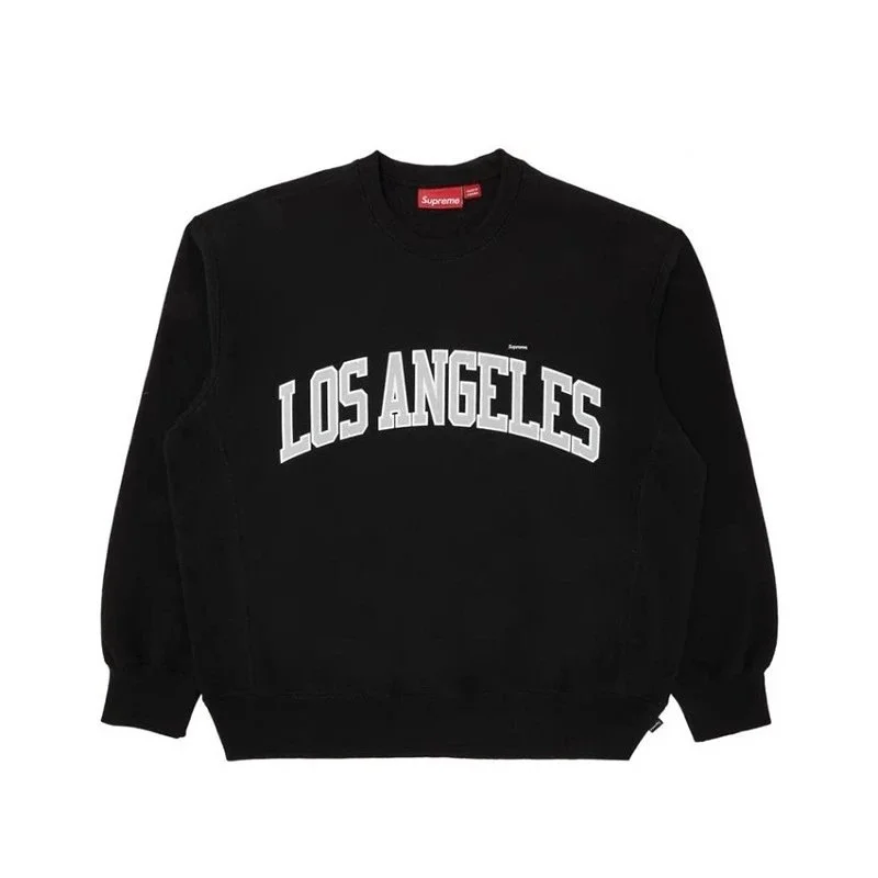 Supreme Supreme Los Angeles Black Crewneck Sweatshirt Black - 1