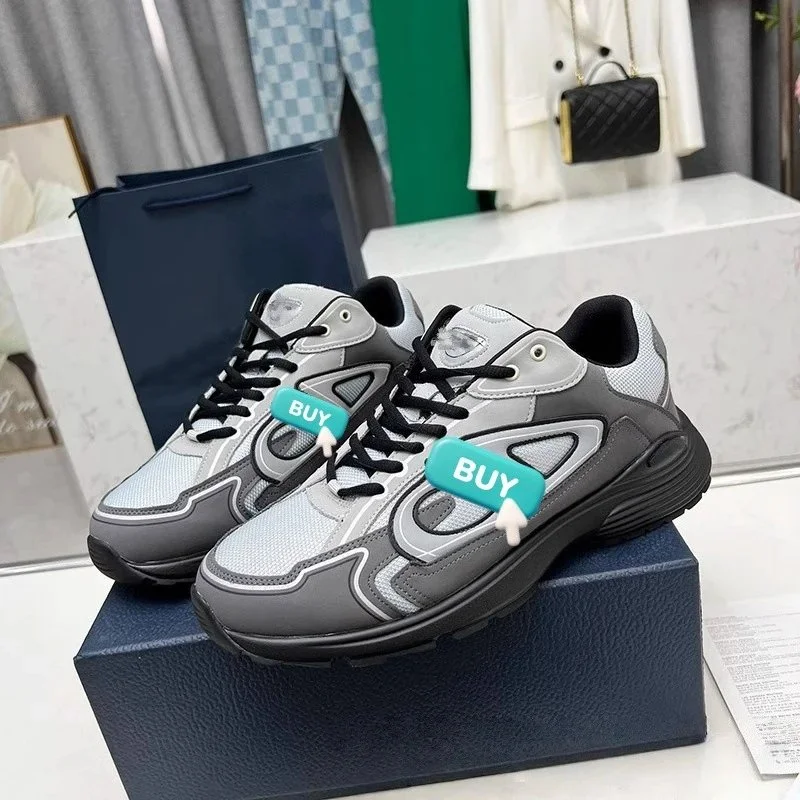 Other Unisex B30 Black Grey Sneakers Grey - 1