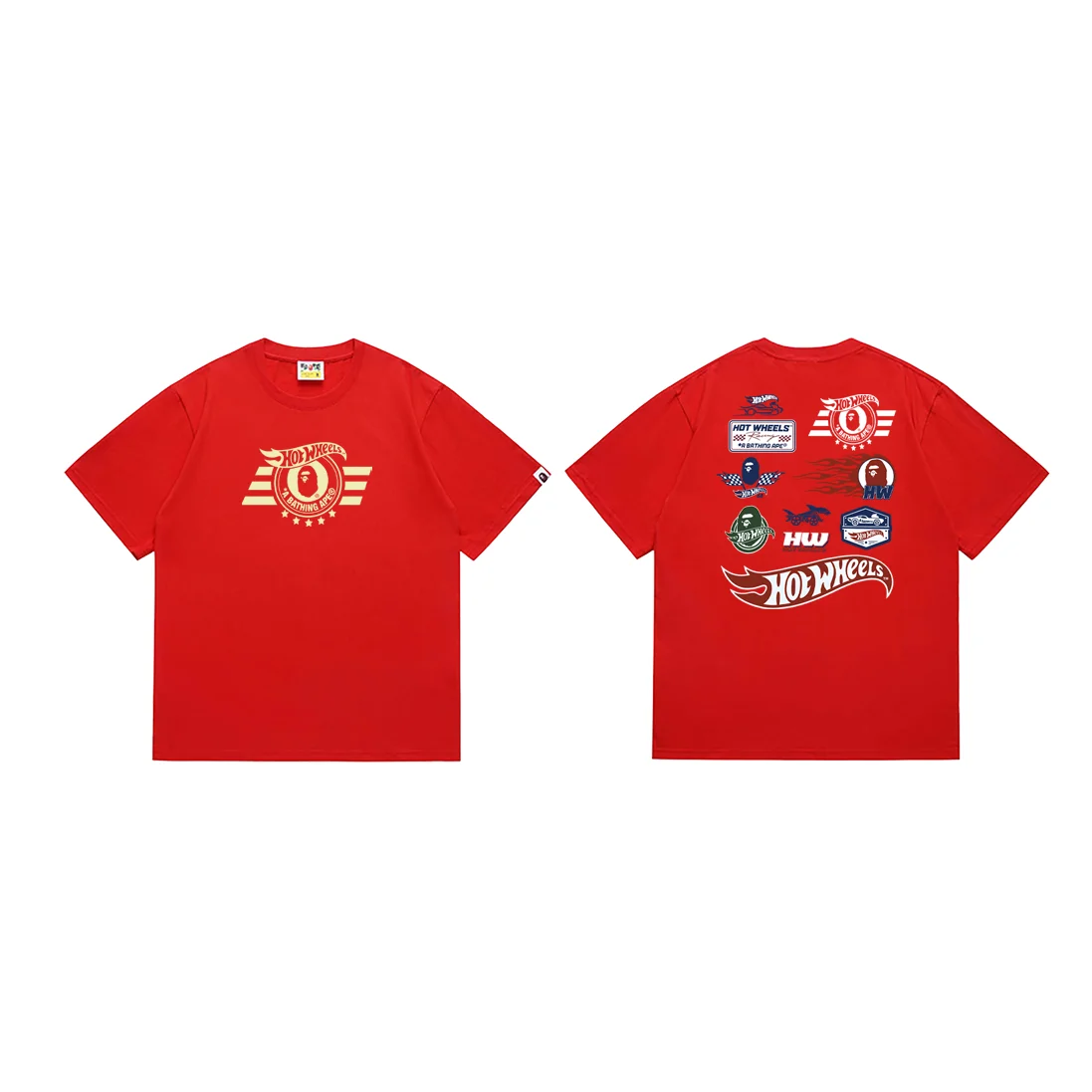 Other Red Multi-Logo Collage T-Shirt Red - 1