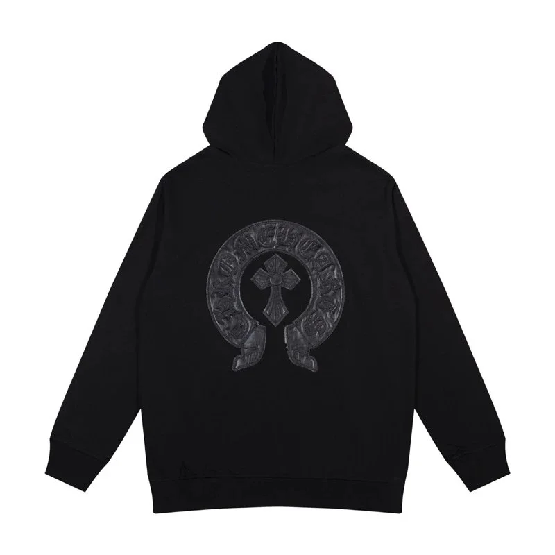 Chrome Hearts Chrome Hearts CH Cross Black Hoodie Black