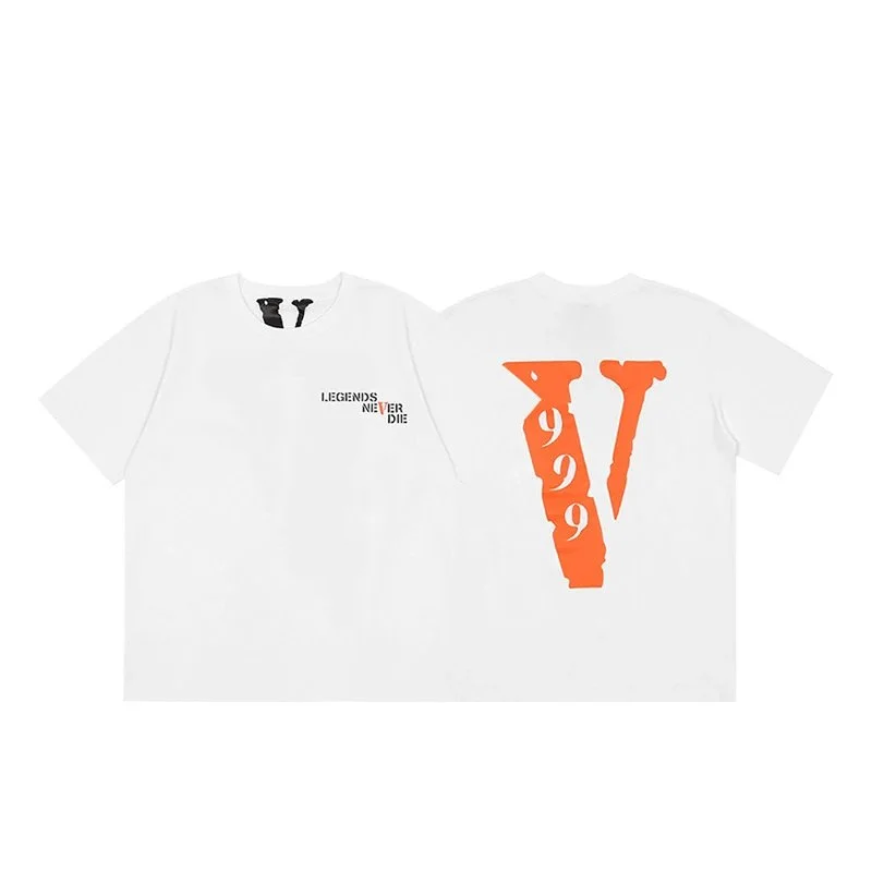 VLONE Vlone Legends Never Die White T-Shirt White - 1