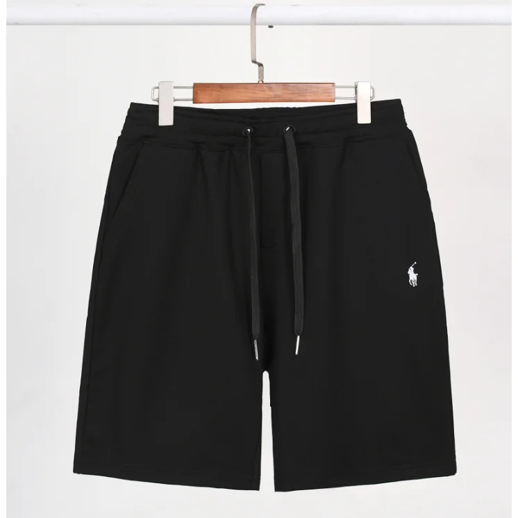 Polo Ralph Lauren Polo Ralph Lauren Classic Logo Black/White Logo Shorts Black - 1