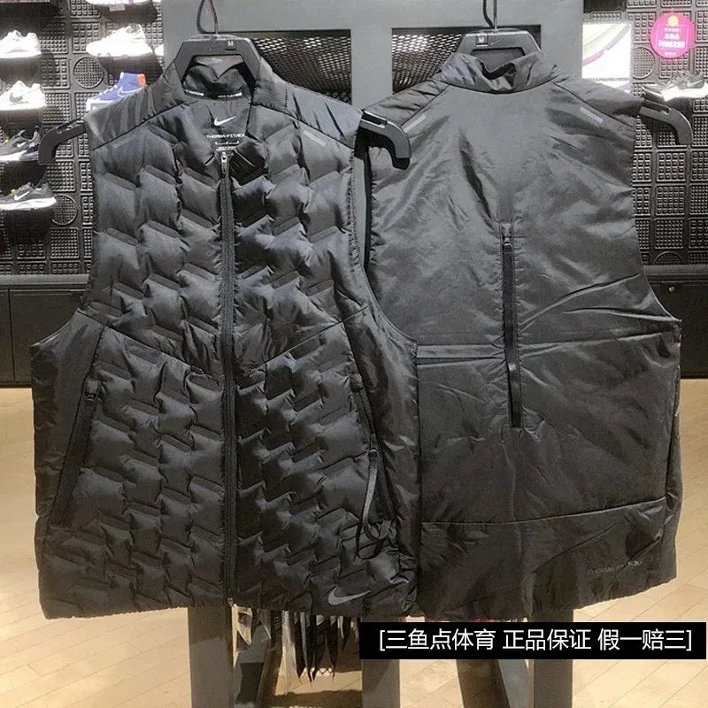 Nike Nike Triple Black Quilted Puffer Vest Black