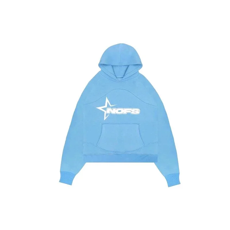 NOFS NOFS Sky Blue Hoodie Blue - 1
