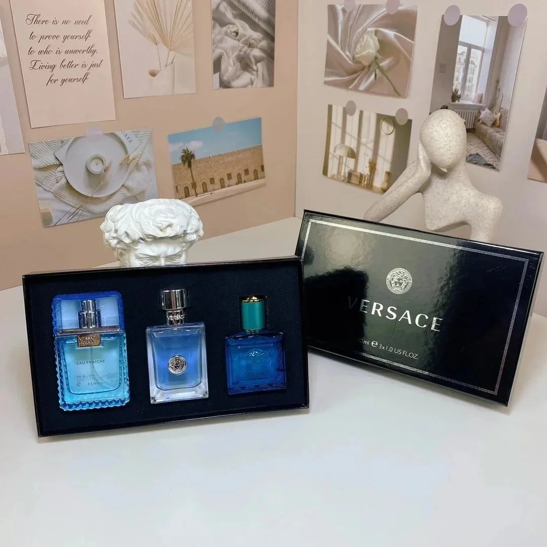Versace Versace Eau Fraîche 3-Piece 30ml Perfume Set Blue Blue