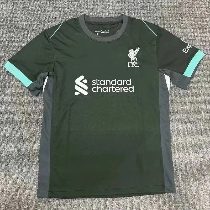 Other Liverpool FC Jersey Green Away Kit Navy - 1