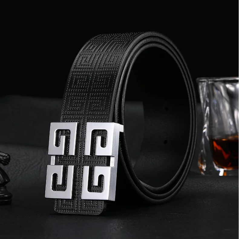 Givenchy Givenchy G Signature Belt Black Leather Belt Black - 1