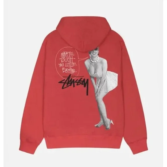 Stussy Stussy Stüssy Red Graphic Hoodie Red - 1