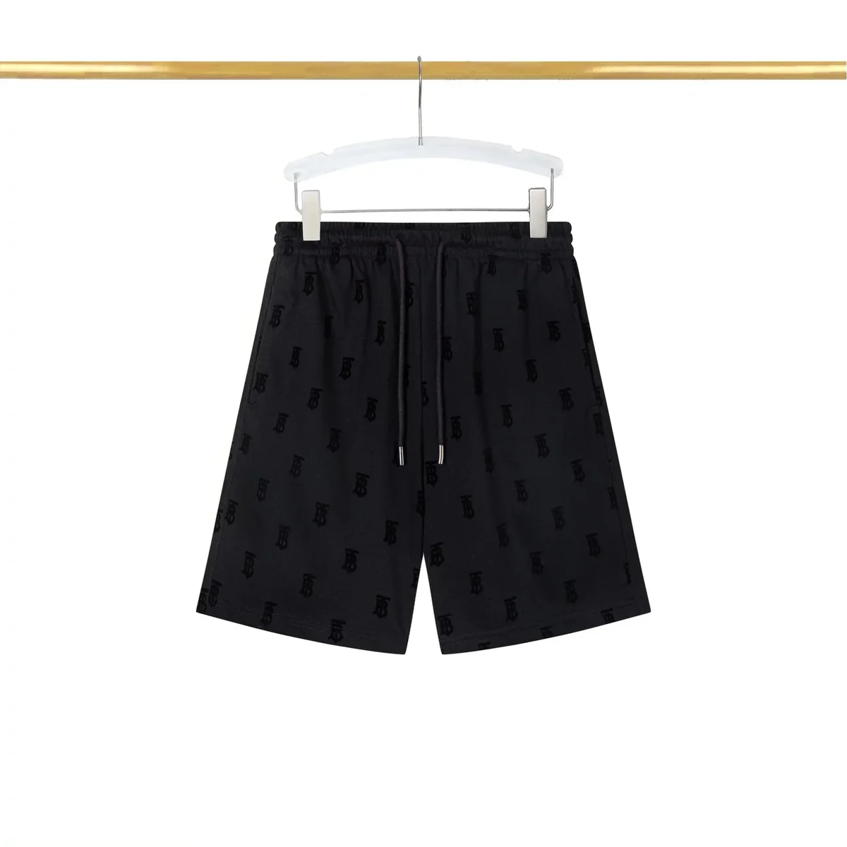 Burberry Burberry TB Monogram Black Shorts Black