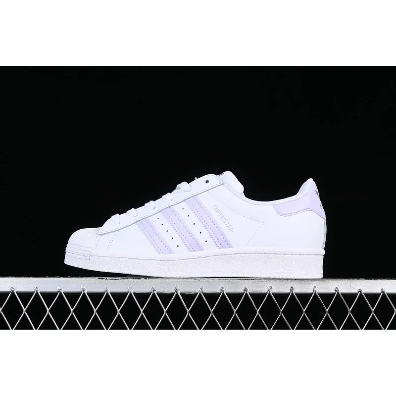 Adidas Adidas Superstar White/Purple Sneakers White - 1