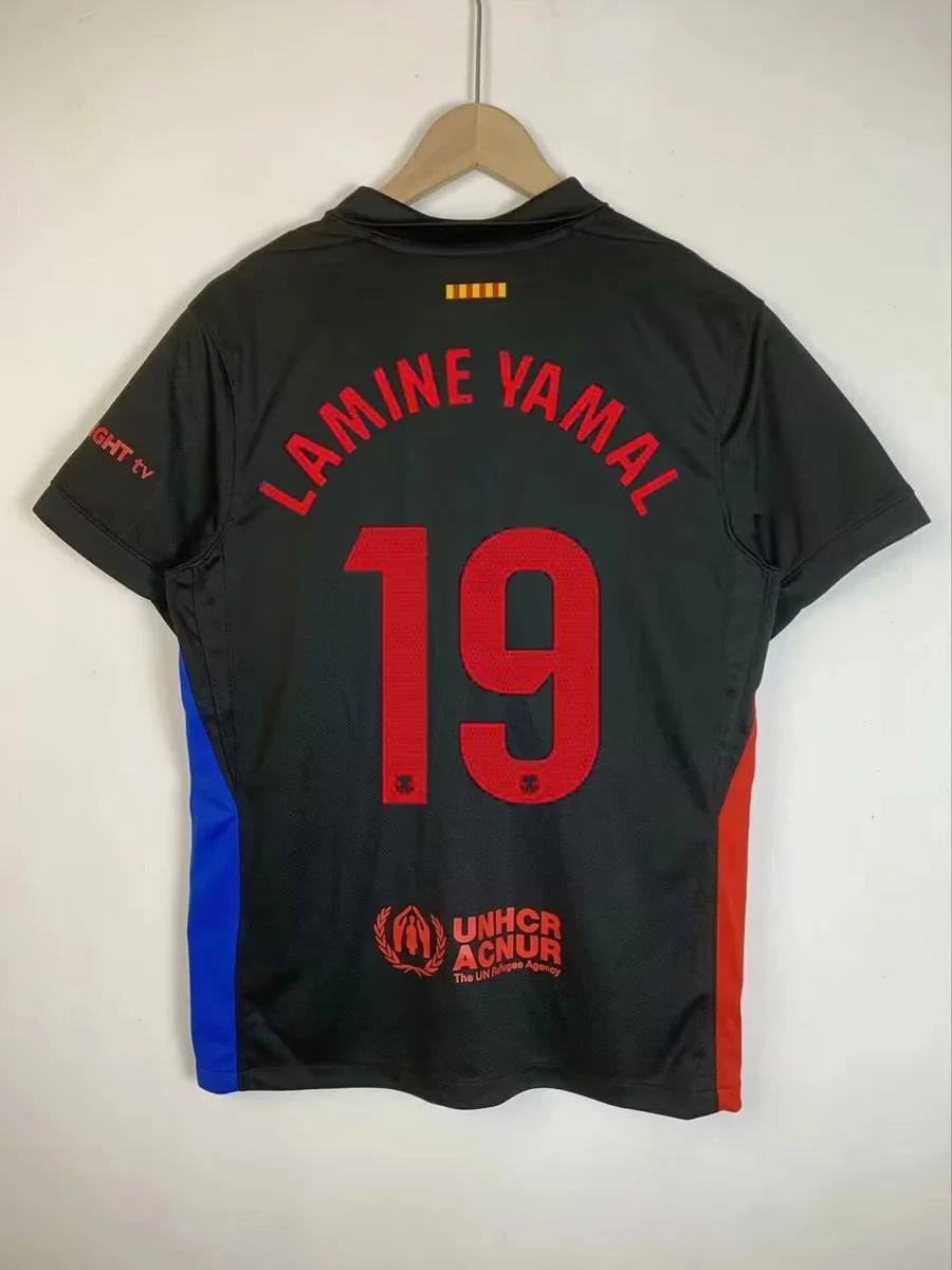 Nike Nike Air Force 1 Lamine Yamal 19 Away Jersey Black - 1
