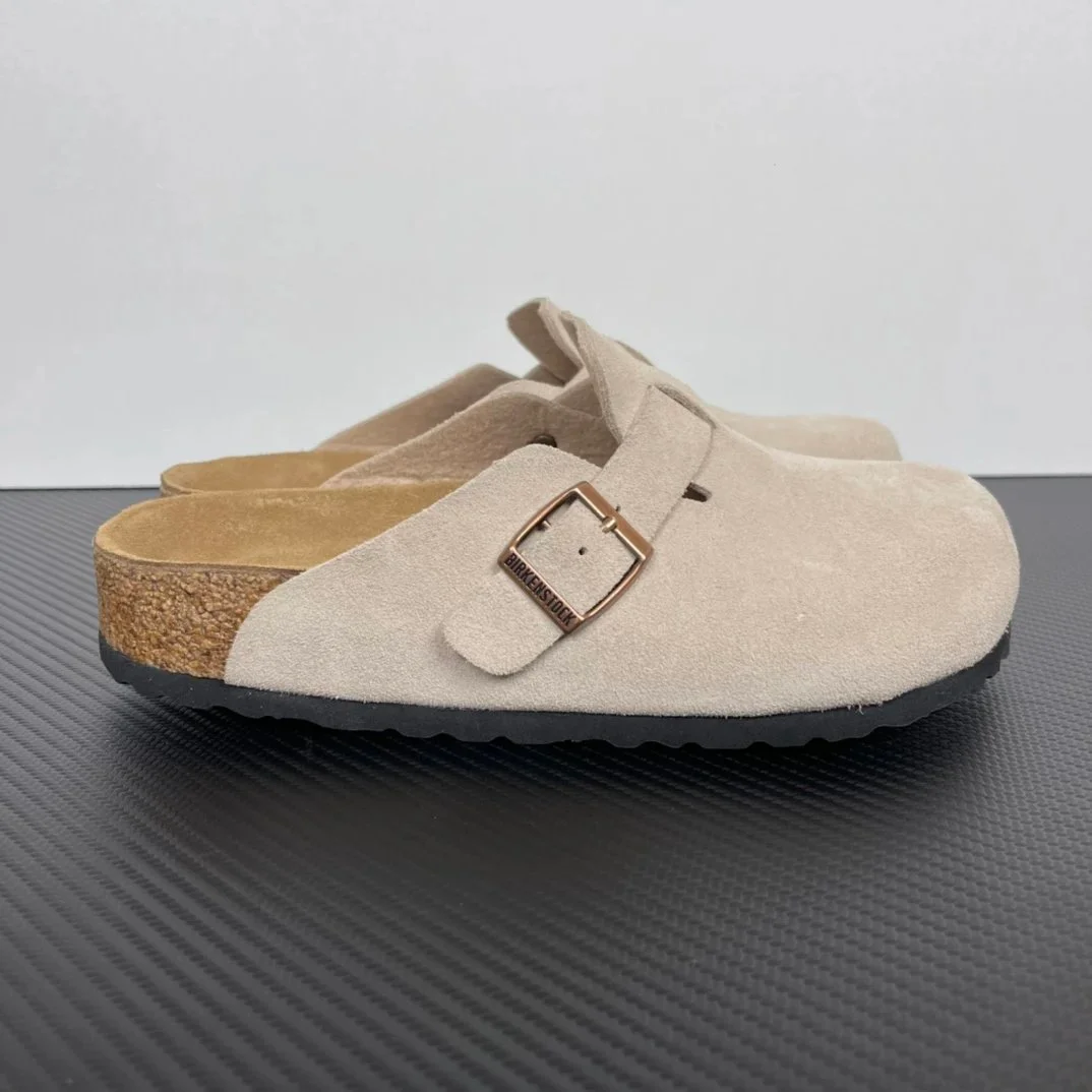 Birkenstock Birkenstock Boston Sandal Beige包头半拖鞋 Beige - 1