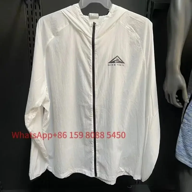 Nike Nike Trail White Windbreaker Jacket White