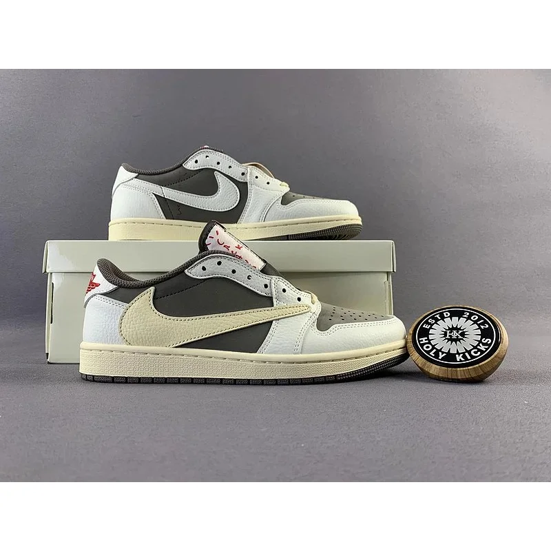 Jordan Jordan Air Jordan 1 High White/Black/Cream Sneakers Multicolor
