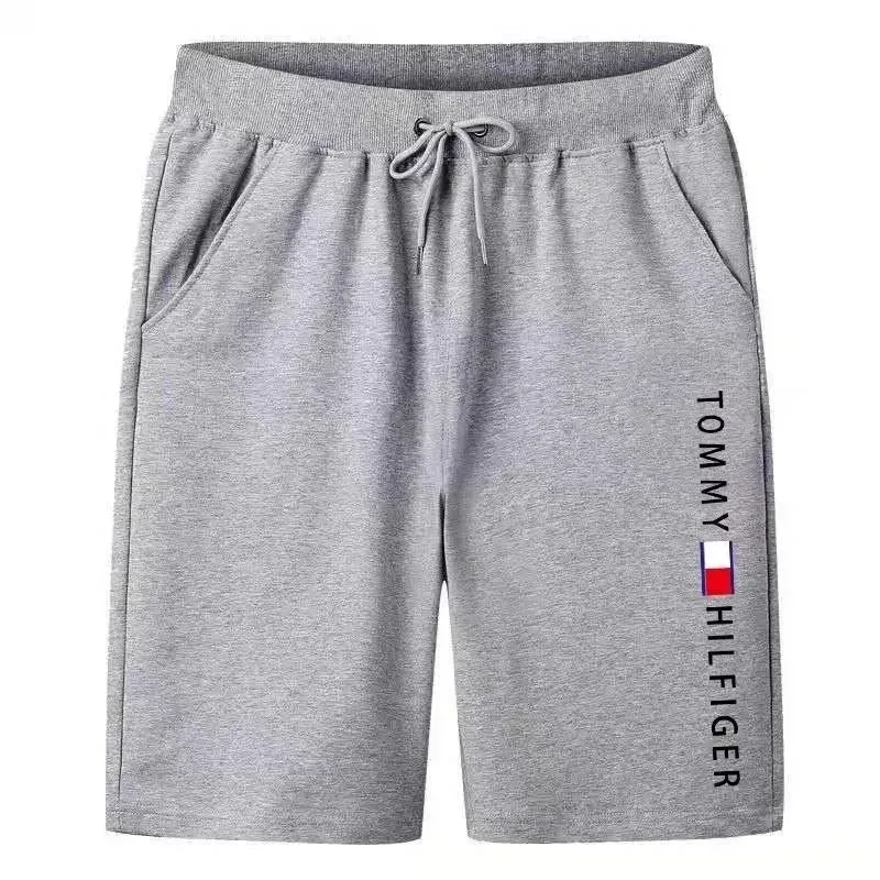 Tommy Hilfiger Tommy Hilfiger Classic Logo Heather Grey Shorts Grey