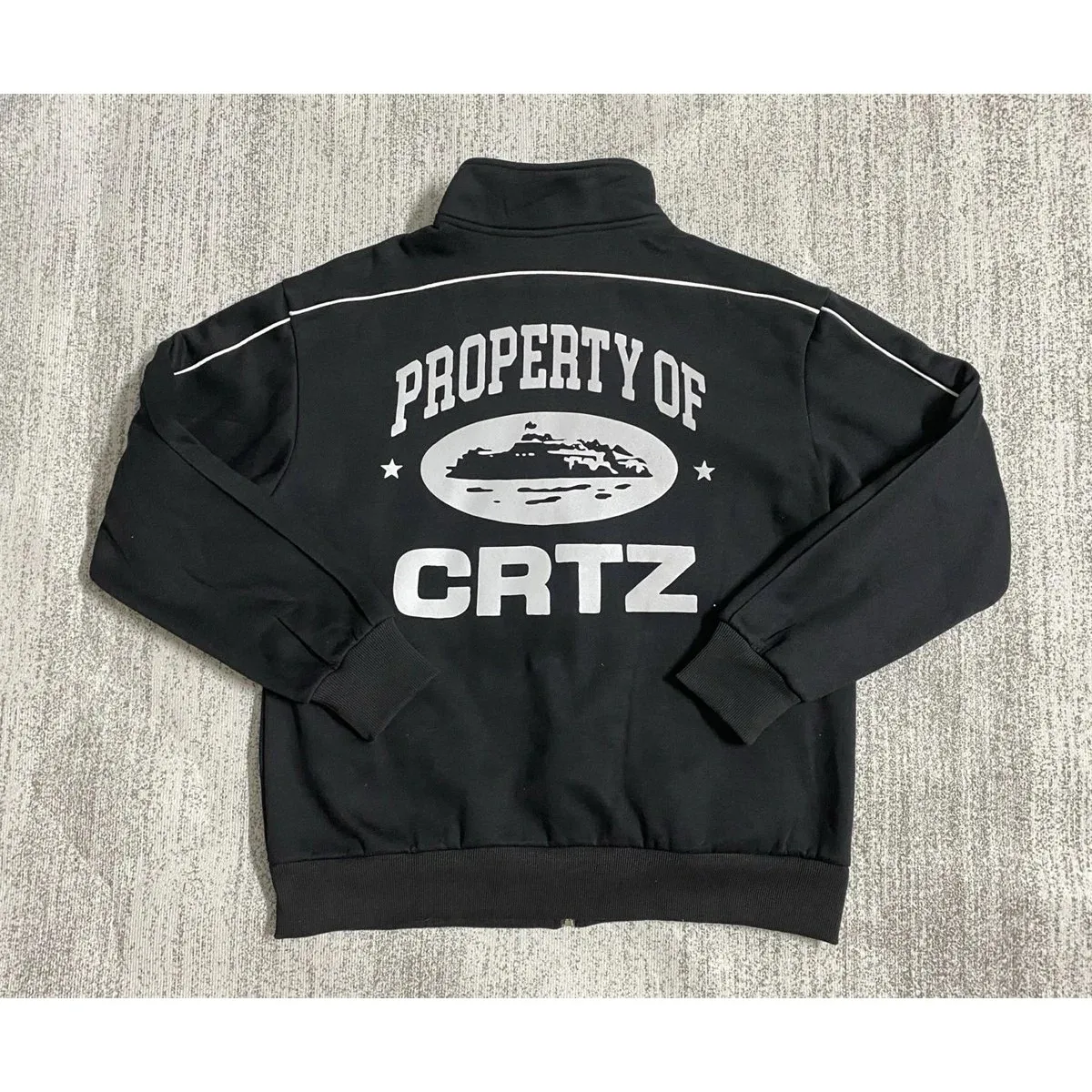Corteiz CRTZ Property Of Jacket Black Black - 1