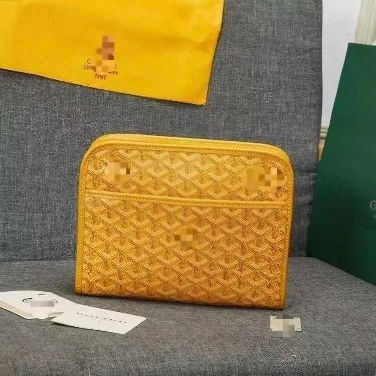 Goyard Goyard YARD Mustard Clutch Bag Multicolor - 1