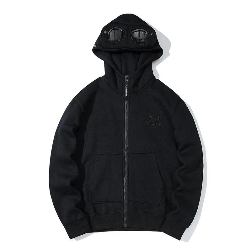 CP Company CP Company Goggle BB39 Black Hoodie Black - 1