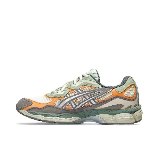 ASICS ASICS Gel-Kayano Grey/Orange/Green Sneakers Multicolor
