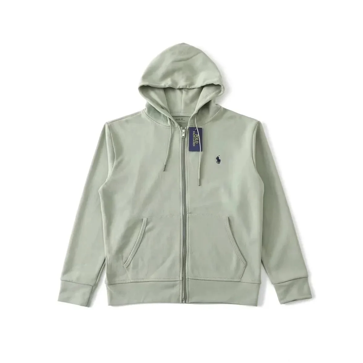 Polo Ralph Lauren Polo Ralph Lauren Light Green Zip-Up Hoodie Green - 1