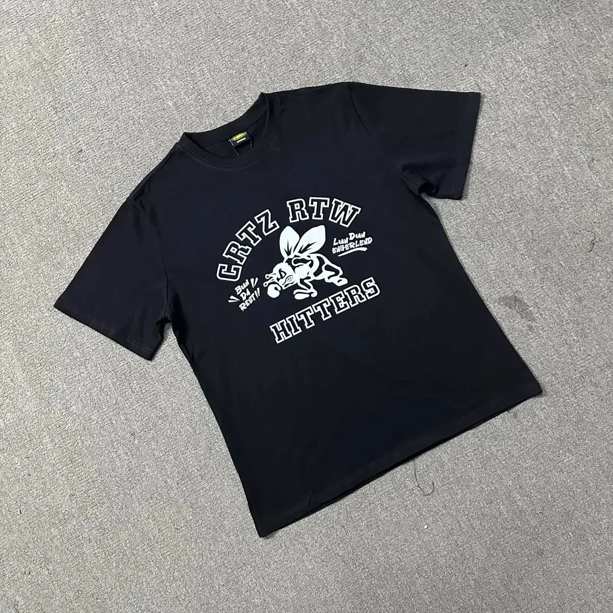 Corteiz Corteiz CRTZ RTW Hitters Black T-Shirt Black - 1