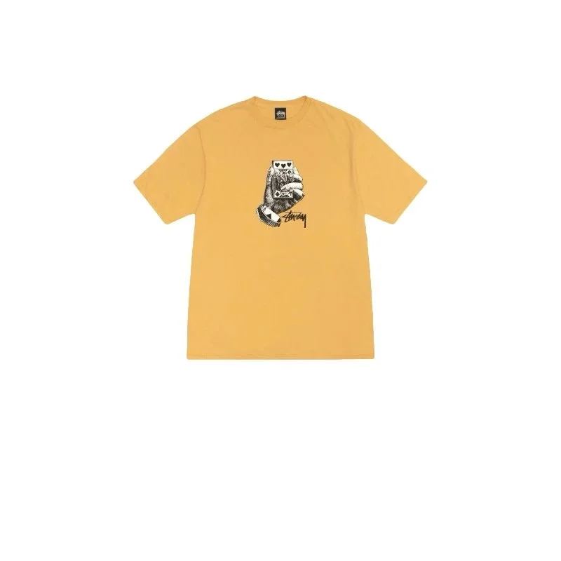 Stussy Stussy Stüssy Bear T-Shirt Mustard Yellow Yellow - 1