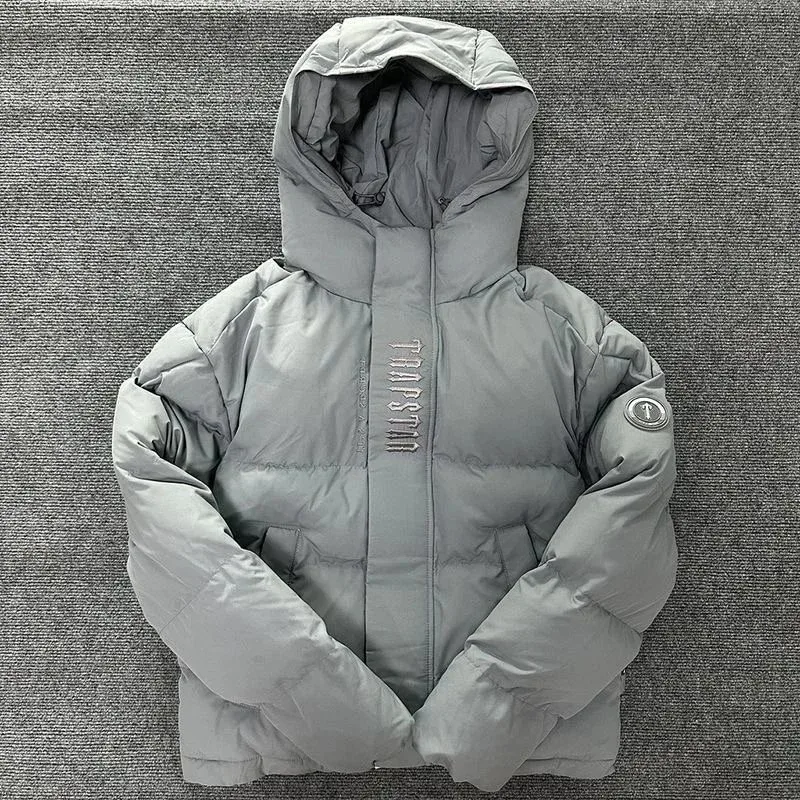 Trapstar Trapstar Light Grey Puffer Jacket Grey - 1