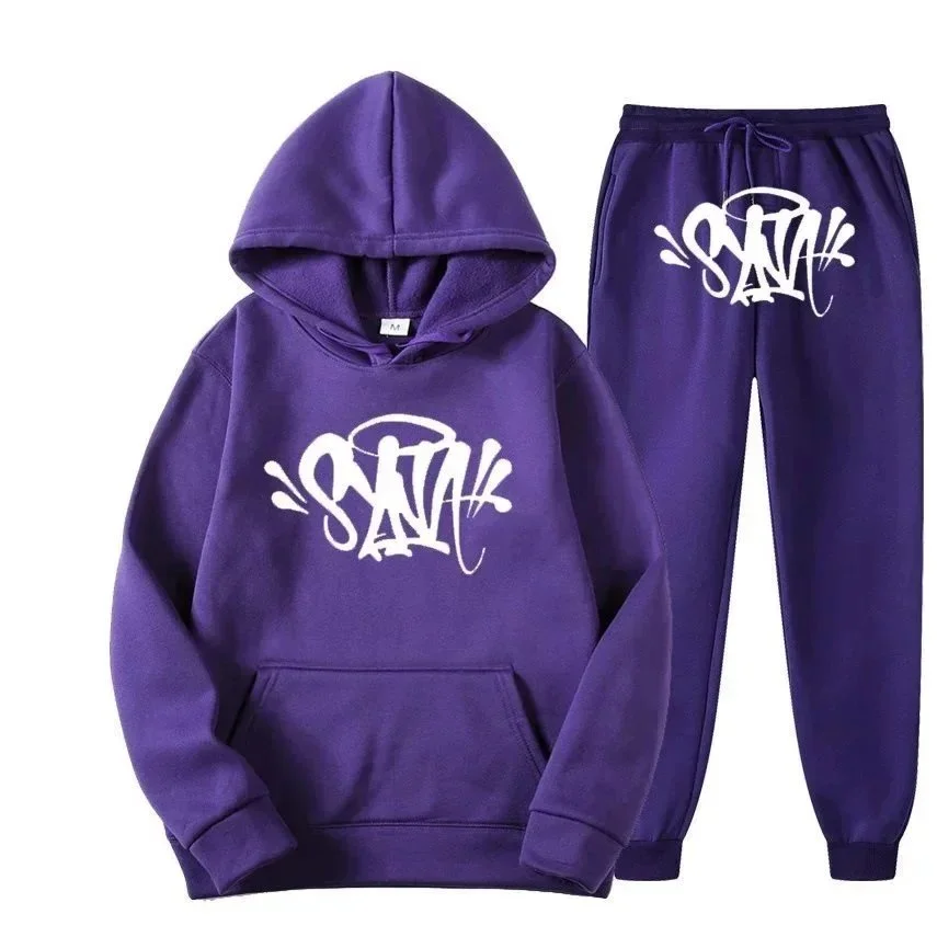 Other Purple SAIN Hoodie & Pants Set SY-22 Purple - 1