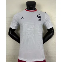 Nike Nike Air Jordan 2026 Player Belgium Away 白色 短袖球衣 White - 1