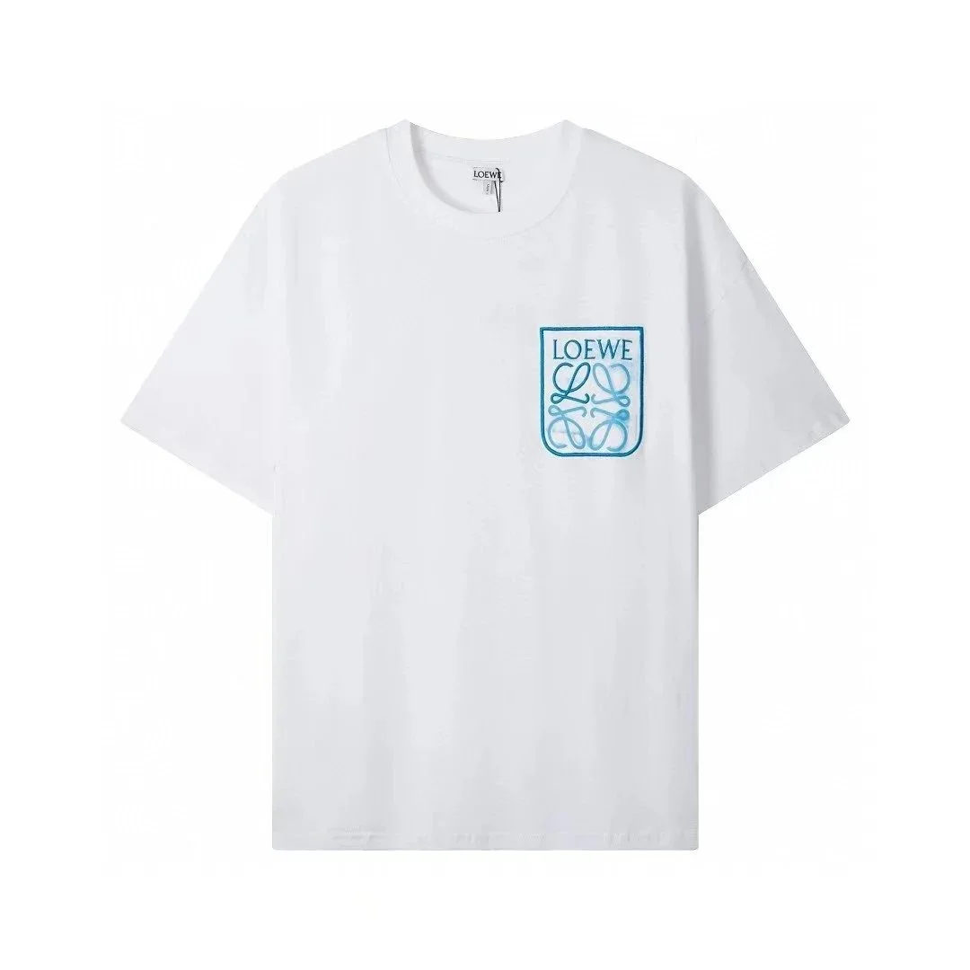 Loewe Loewe Classic Logo White T-Shirt White - 1