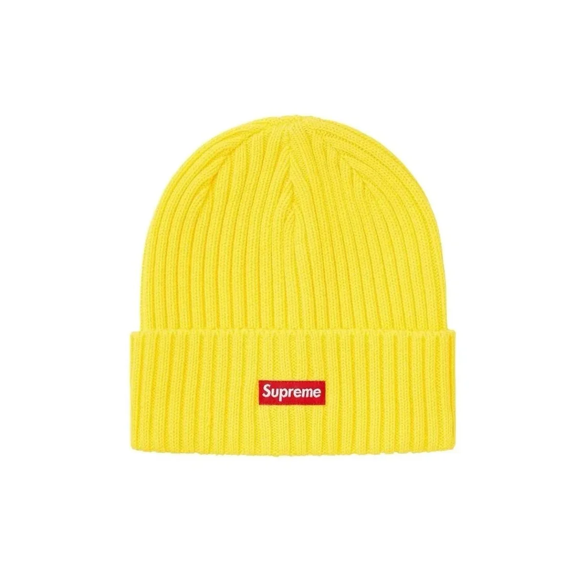 Supreme Supreme Yellow Beanie with Red Box Logo Yellow - 1