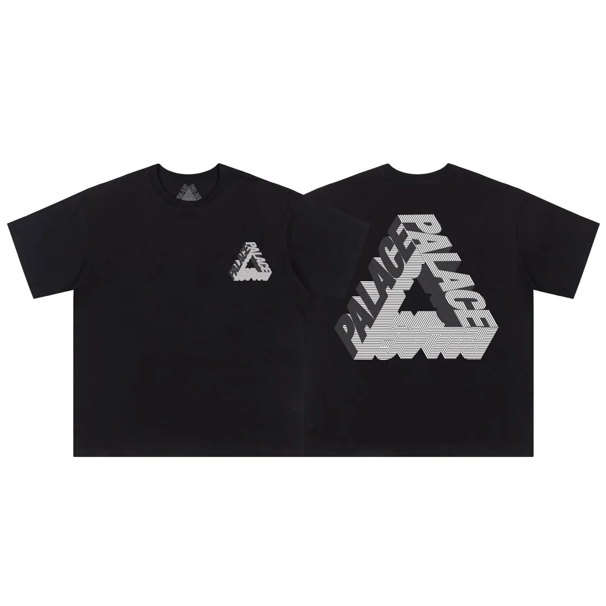 Palace Palace Tri-Logo T-Shirt Black Black - 1
