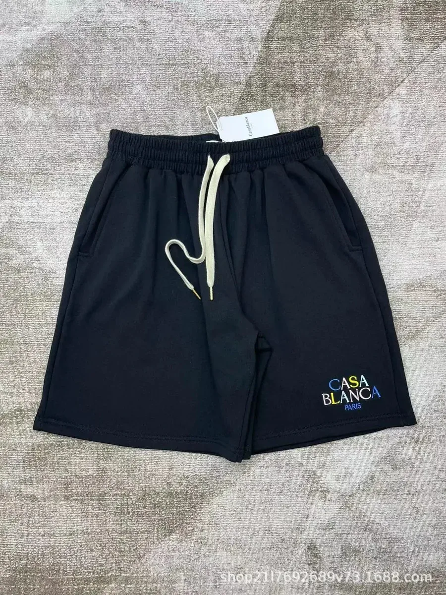 Casablanca Casa Blanca Black CASA BLANCA PARIS Shorts Black - 1